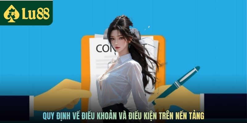 Quy định về điều khoản và điều kiện trên nền tảng